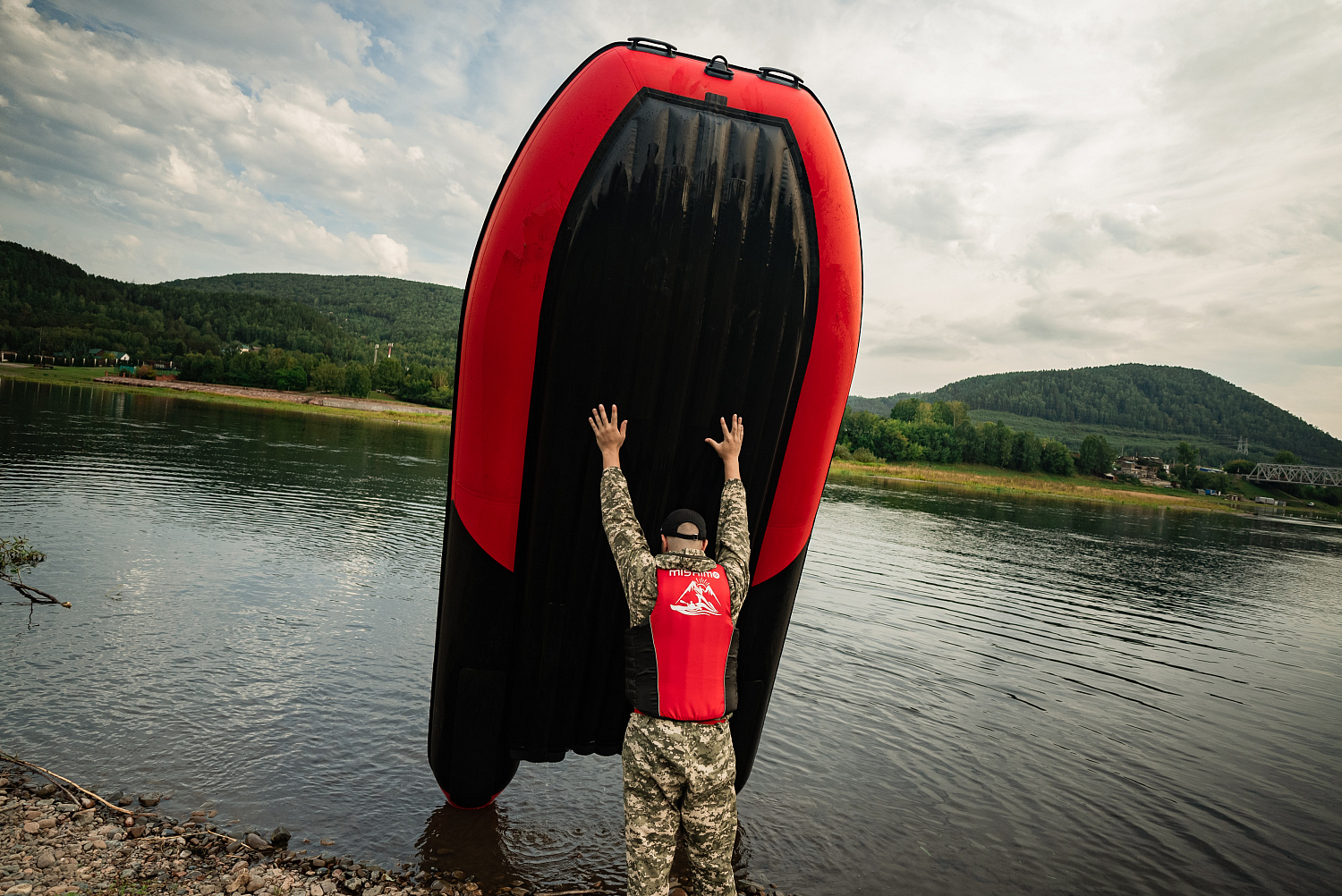 Лодка MISHIMO RIVER FJET PRO 470 под водомет в Ханты-Мансийске