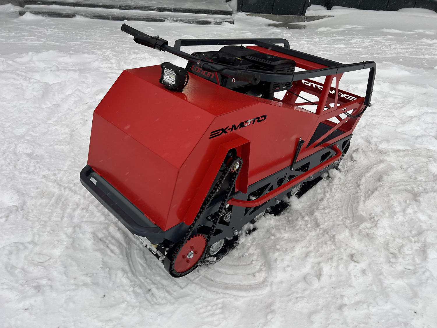 Мотобуксировщик EX-MOTO SNOWDOG S500 15л.с в Ханты-Мансийске