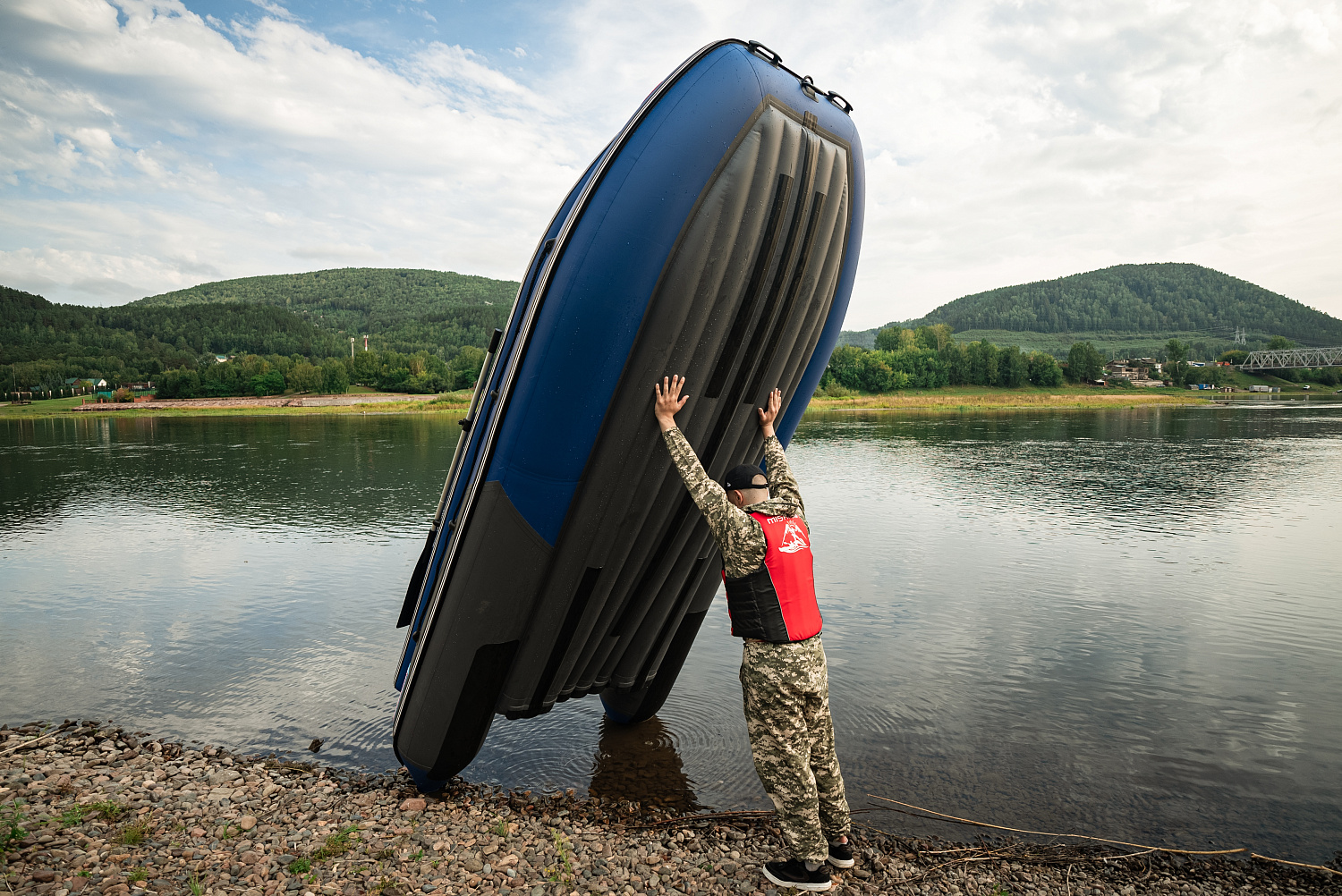 Лодка MISHIMO RIVER FJET PRO 470 под водомет в Ханты-Мансийске