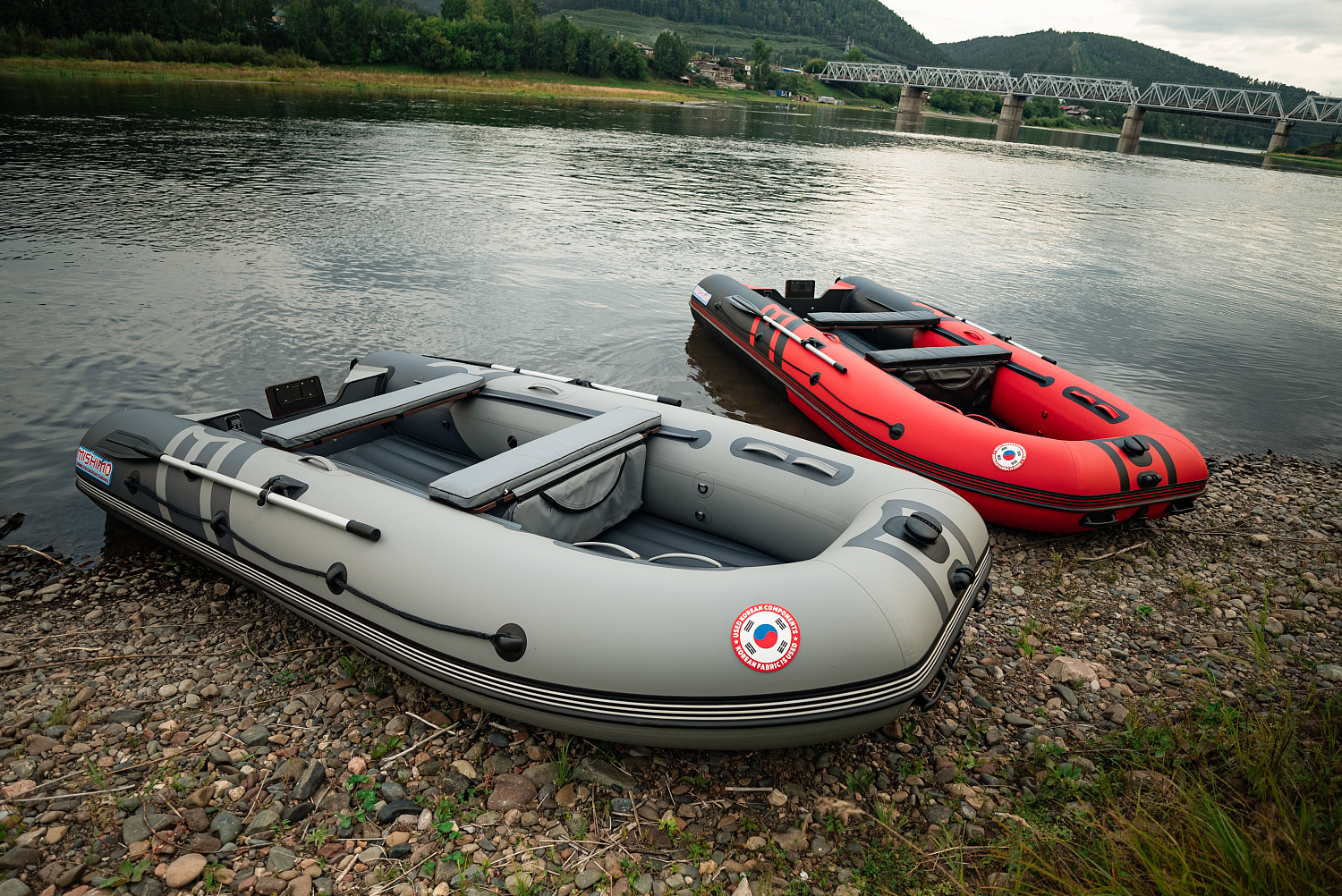 Лодка MISHIMO RIVER JET 390 под водомет в Ханты-Мансийске