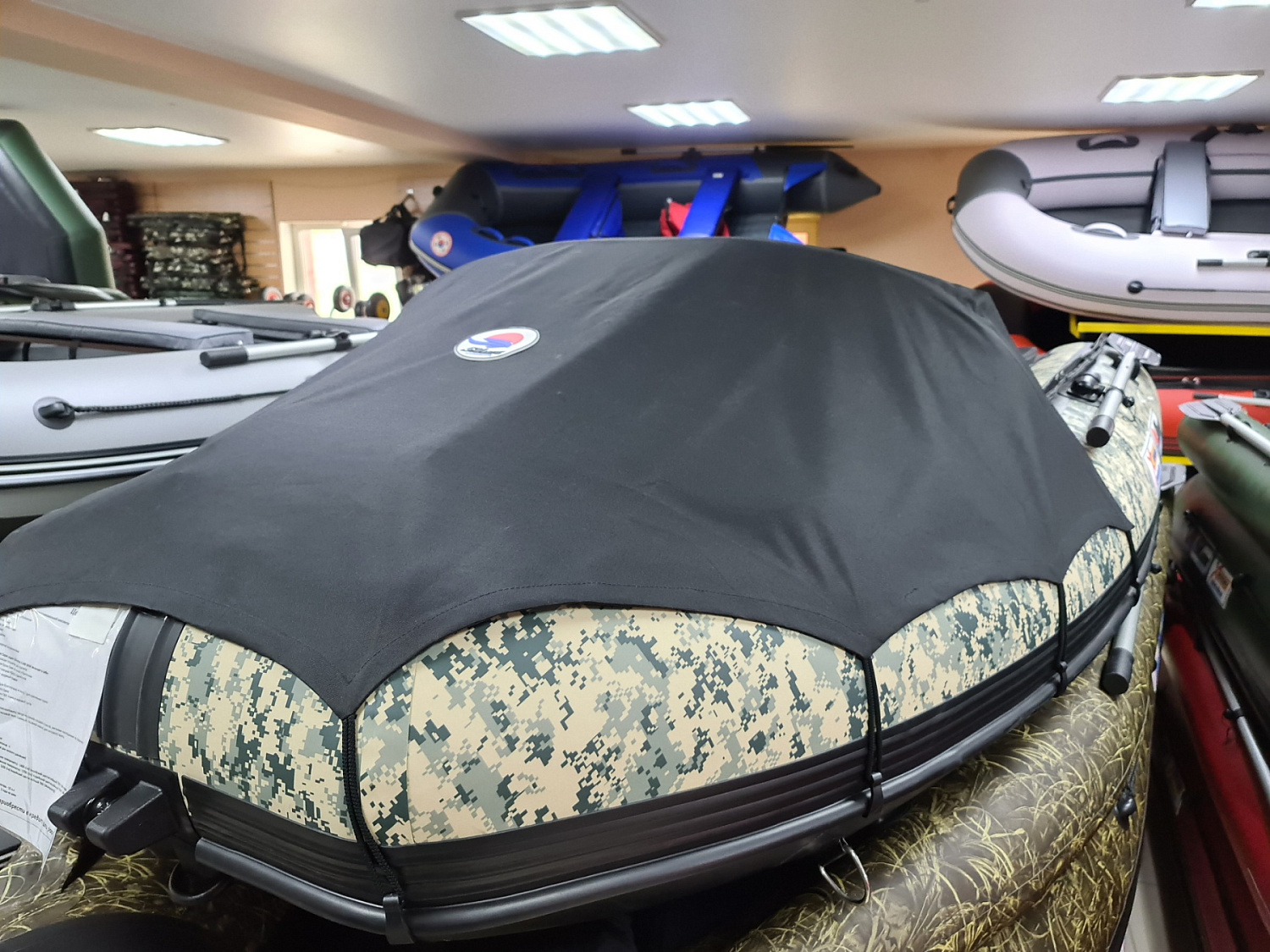 КОМПЛЕКТ НОСОВОГО ТЕНТА К ЛОДКЕ SMARINE AIR MAX 360 ЧЕРНЫЙ в Ханты-Мансийске