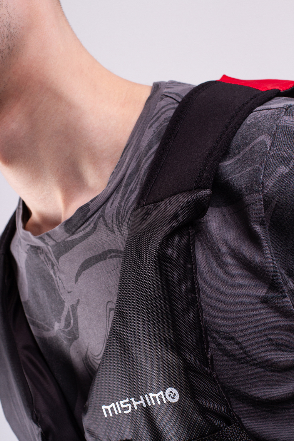 Жилет спасательный MISHIMO PRO Премиум качества Черно-красный в Ханты-Мансийске